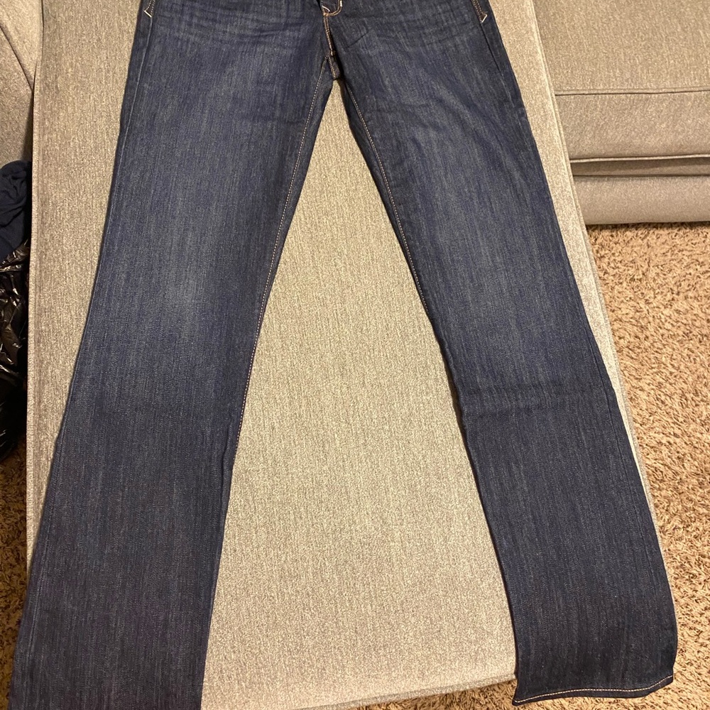 GAP 1969 Real Straight Blue Women's Jeans size 27/4r